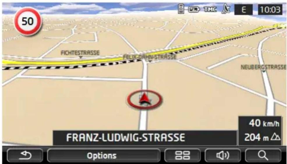 NAVIGON Volkswagen maps + more - Carte au mode Standard - 2