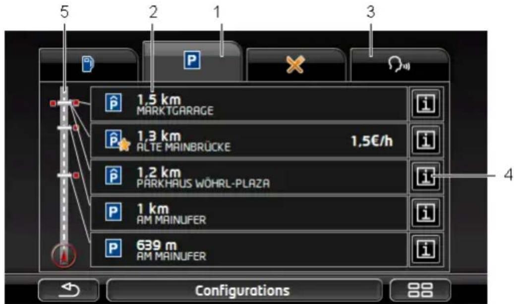 NAVIGON Volkswagen maps + more - Afficher les adresses utiles sur votre itinétaire - 13