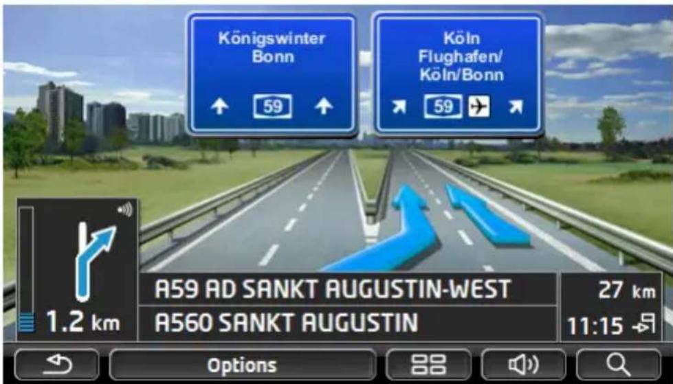 NAVIGON Volkswagen maps + more - Reality View - 1