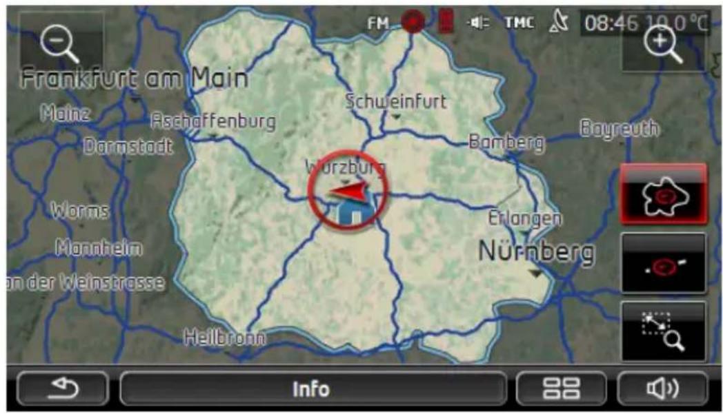 NAVIGON Volkswagen maps + more - Trajet aller - 1