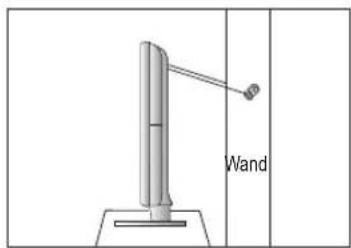 REMINGTON LE22B450C4W - Voorkomen dat de TV valt: - 3