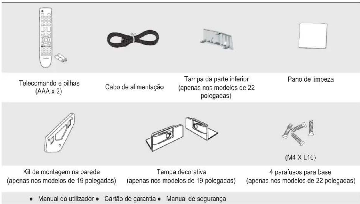 REMINGTON LE22B450C4W - Apresentação do paine de controlo - 2