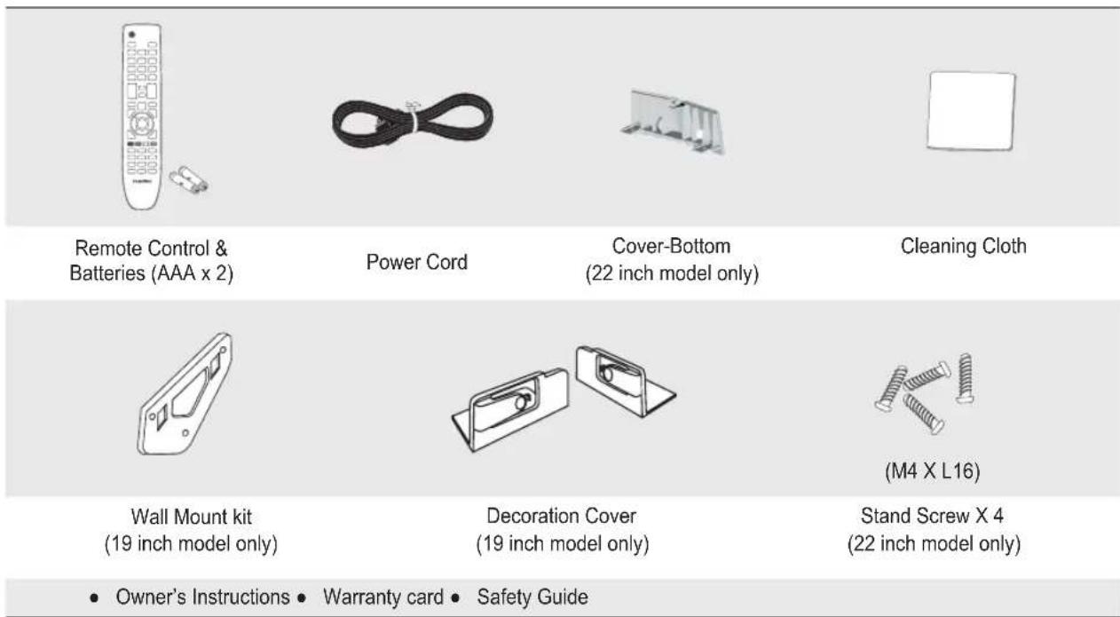 REMINGTON LE22B450C4W - Accessories - 1