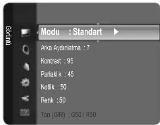 REMINGTON LE22B450C4W - Resim Menüsunü Yapilandirma - 1