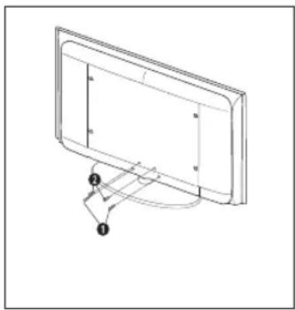 REMINGTON LE22B450C4W - Instalacion del soporte - 1