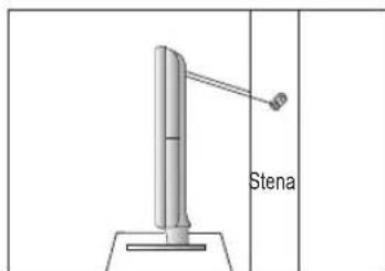 REMINGTON LE22B450C4W - Da preprecite padec televizorja: - 3