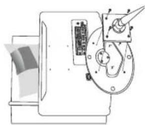 REMINGTON LE22B450C4W - Neigungswinkel des Fernsehgerats einstellen (nur 19-Zoll Modell) - 5