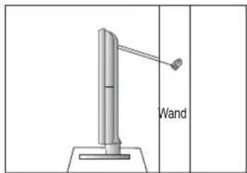 REMINGTON LE22B450C4W - So verhindern Sie, dass das Fernsehgerät umkipipt: - 3