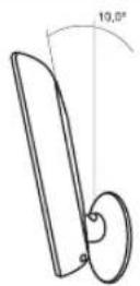 REMINGTON LE22B450C4W - Come regolare l'angolazione del teilevisore (solo modello da 19 pollici) - 3