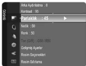 REMINGTON LE22B450C4W - Parlaklik ozelligini 80 olarak ayarlama - 3