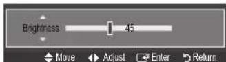 REMINGTON LE22B450C4W - Nastavitev moznosti Brightness na 80 - 4