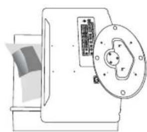 REMINGTON LE22B450C4W - Como ajustar a base (apenas para os modelos de 19 polegadas) - 1
