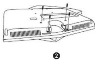 REMINGTON LE22B450C4W - Using the Decoration Covers (19inch model only) - 2