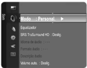 REMINGTON LE22B450C4W - Configurar o menu Som - 1