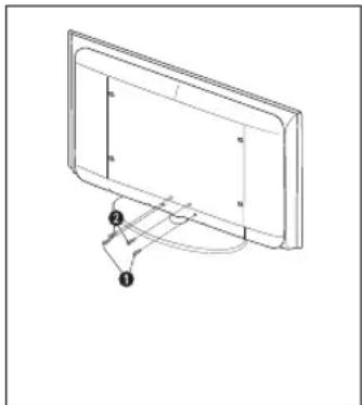 REMINGTON LE22B450C4W - De decoratiedeksels gebruiken (alleen 19-inch model) - 3