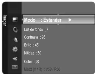 REMINGTON LE22B450C4W - Configuración del menu deImagen - 1