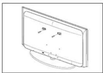 REMINGTON LE22B450C4W - So verhindern Sie, dass das Fernsehgerät umkipipt: - 2