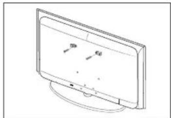 REMINGTON LE22B450C4W - Voorkomen dat de TV valt: - 2