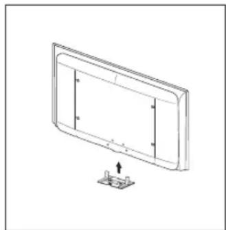 REMINGTON LE22B450C4W - De muurbevestiging installeren - 1
