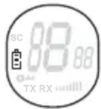 TOPCOM Twintalker 1300 - AANDUIDING NIVEAU BATTERIJVERMOGEN/LAAG BATTERIJ-VERMOGEN - 1