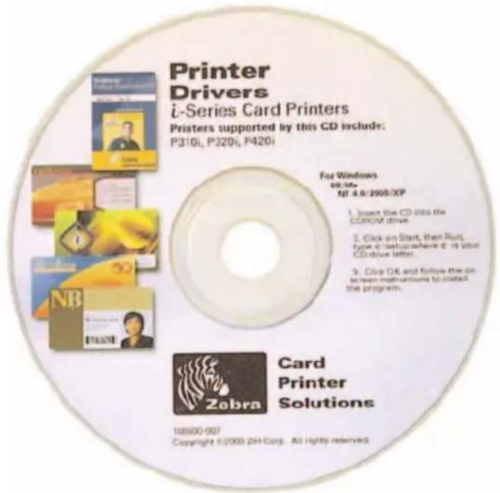 ZEBRA P520i - • 1 Pour installer le Driver d'Imprimante P520i, procéder comme suit : - 2
