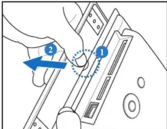 VIEWSONIC DPX702WD - Remplacer la face avant - 1