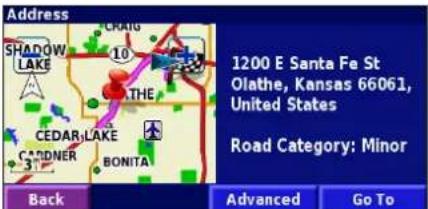 GARMIN StreetPilot 2720 - Understanding the Information Page - 1