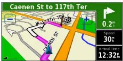 GARMIN StreetPilot 2720 - Following Your Route - 3