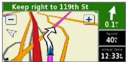 GARMIN StreetPilot 2720 - Following Your Route - 2