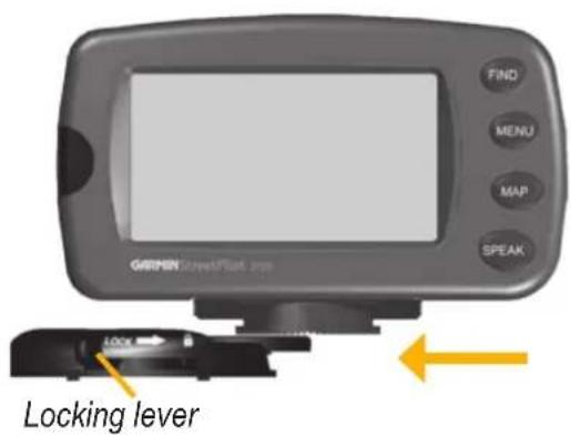 GARMIN StreetPilot 2720 - To mount your StreetPilot 2720: - 2