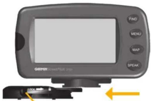 GARMIN StreetPilot 2720 - Montage du StreetPilot 2720 : - 2