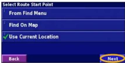 GARMIN StreetPilot 2720 - Creating a New Saved Route - 2