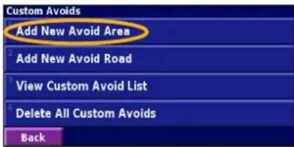 GARMIN StreetPilot 2720 - Custom Avoids. - 1
