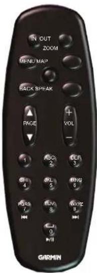 GARMIN StreetPilot 2720 - Utilisation de la télécommande - 1