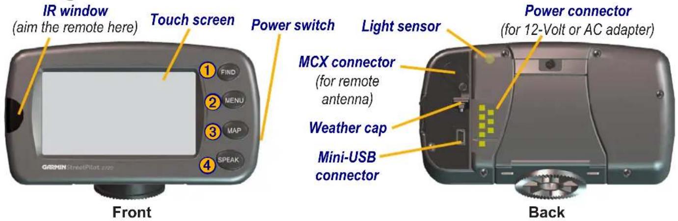 GARMIN StreetPilot 2720 - Looking at the StreetPilot 2720 - 1