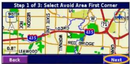 GARMIN StreetPilot 2720 - Custom Avoids. - 3