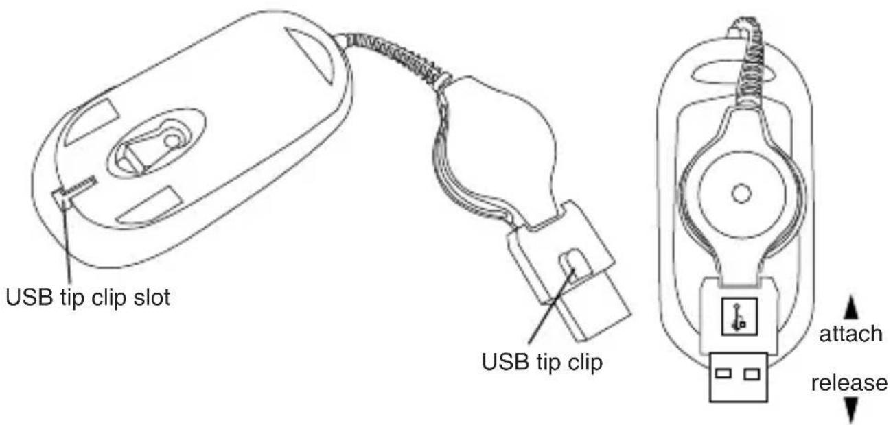 TARGUS AMU25CA - Using the Cable Clip - 1