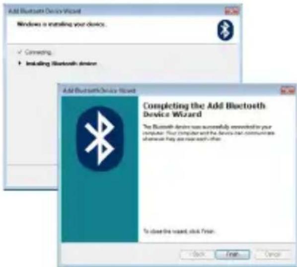 TARGUS AKP03CA - Connexion avec logiciels Bluetooth : WIDCOMM ou Microsoft (XP et Vista) - 13