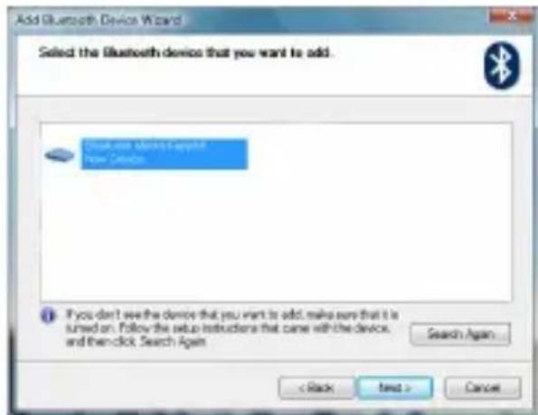 TARGUS AKP03CA - Connecting with Bluetooth Software: WIDCOMM or Microsoft (XP &amp; Vista) - 9