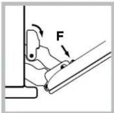 HOTPOINT-ARISTON FZ 61.1 IXHA - Cleaning the oven door - 2