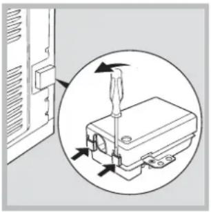 HOTPOINT-ARISTON FZ 61.1 IXHA - Fitting the power supply cable - 1