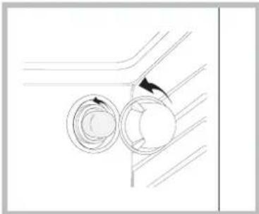 HOTPOINT-ARISTON FZ 61.1 IXHA - Replacing the light bulb - 1