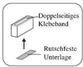 YAMAHA YAS81 - ■ Aufstellen des Center-Systems am Sockel/unterhalb eines Fernsehgeräts - 4