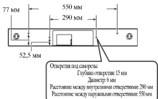YAMAHA YAS81 - YctahOBka ceHTpaIbHOI CNCTeMbIC NOMOsbIO OTBepCTN IOI camope3bl - 1