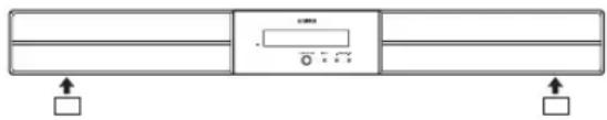 YAMAHA YAS81 - Pa3meueHne ceHTpaIbHOcCTeMbI HenocpeDCTBeHHO NO TeLeBn3OpOM/NoTteLeBn3OpOM - 3