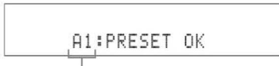 YAMAHA YAS81 - Premere MEMORY per confermare la preimpostazione. - 1