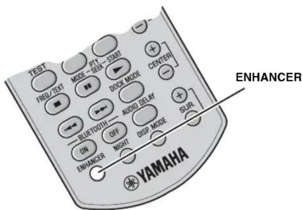 YAMAHA YAS81 - Setting compressed music enhancer - 1
