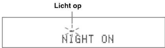 YAMAHA YAS81 - Druk op NIGHT. - 1