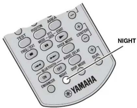 YAMAHA YAS81 - LISTENING AT LOW VOLUME (NIGHT LISTENING MODE) - 1