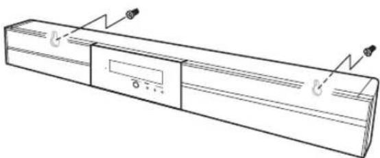 YAMAHA YAS81 - HabecbTe ueHtpaIbHyIO cnCTeMy, BCTaBnB camope3bl B na3bl Ha ee 3aHne Yactn. - 1
